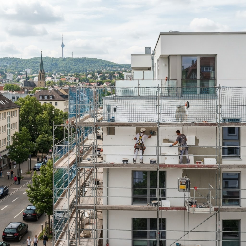 Professionelle Fassadenarbeiten