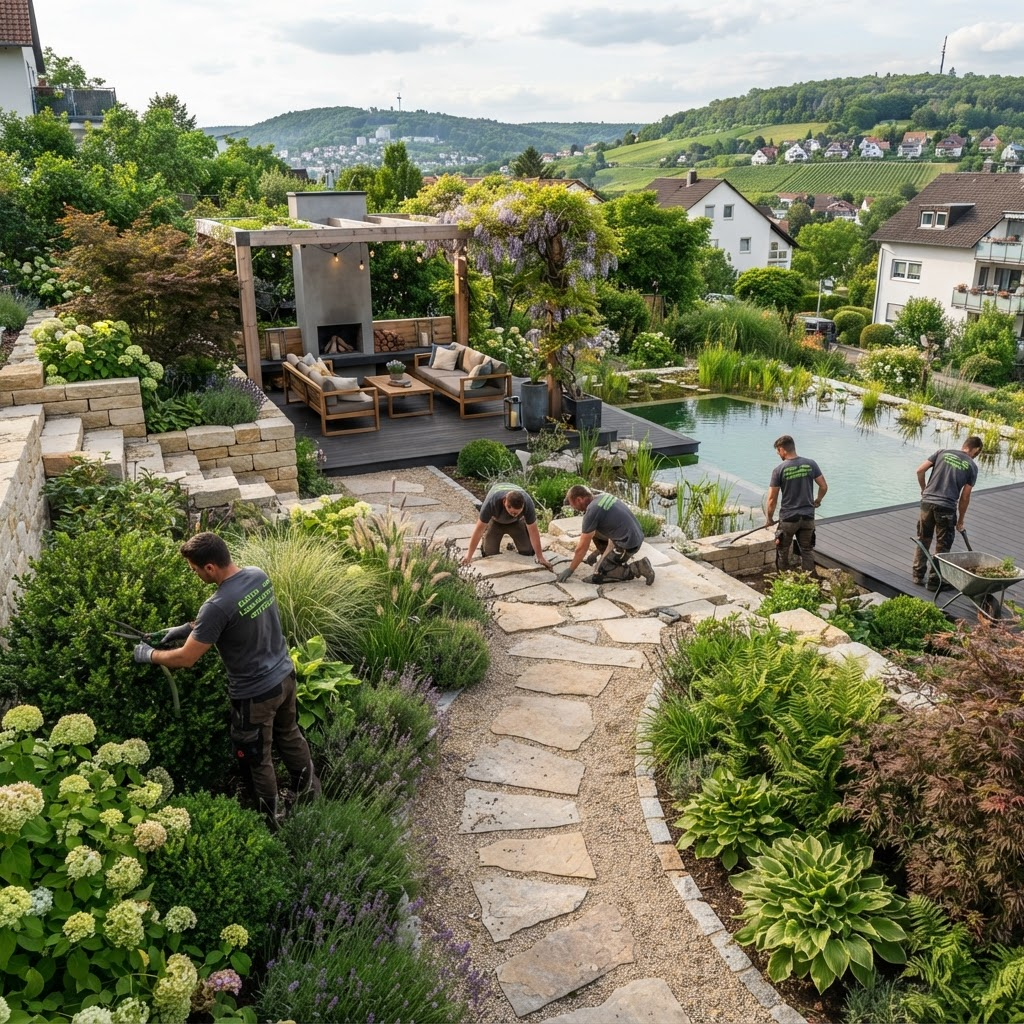 Professioneller Garten- und Landschaftsbau